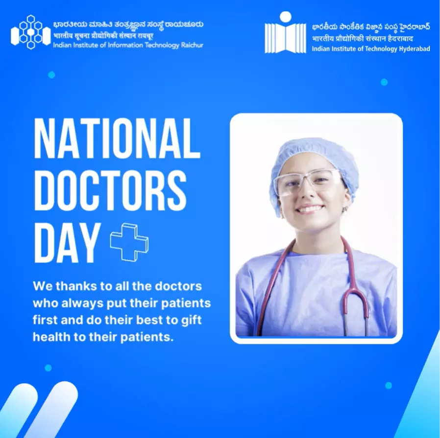 National Doctors Day '22 | News | IIIT Raichur